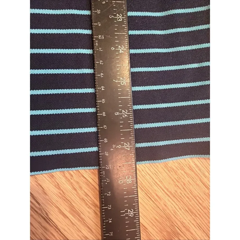 Polo Golf Ralph Lauren Performance Shirt Men’s Large Big Pony Striped Blue Polo